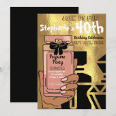 Parfum Party uitnodiging (Voorkant / Achterkant)