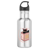 Parfum Roodvrijstalen Waterfles (Voorkant)