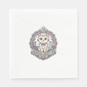 Parfum Schoonheid Kat Schattige Kat T-Shirt Ontwer Servet