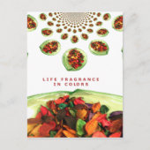 Parfum van het leven: Potpourri Inspirerend boodsc Briefkaart (Voorkant)