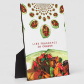 Parfum van het leven: Potpourri Inspirerend boodsc Fotoplaat (Zijkant)