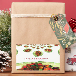 Parfum van het leven: Potpourri Inspirerend boodsc Rechthoekige Sticker