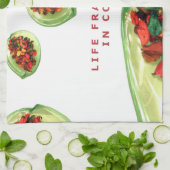 Parfum van het leven: Potpourri Inspirerend boodsc Theedoek (Gevouwen)