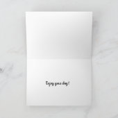 Parfum-verjaardagskaart Kaart (Binnen)