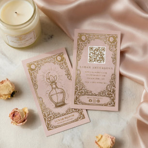 Parfum Zakkaartje   Vintage Boho Parfum Merk Visitekaartje