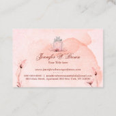 Parfumaraat Essential Oil Burgundy Visitekaartje (Achterkant)