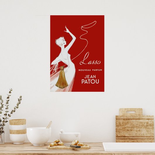 parfume Adverteren Frans Poster (Keuken)