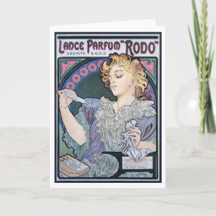 Parfume, Alphonse Mucha Kaart