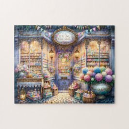 Parfumerie Boutique Vintage Parfumerie Winkel Kuns Legpuzzel