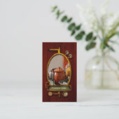 Parfumerie - Het maken van parfum Visitekaartje (Staand voorkant)