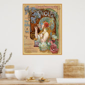 Parfumerie Violet Poster (Keuken)