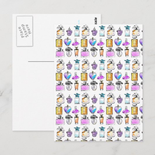 Parfumes Art Briefkaart (Voorkant / Achterkant)