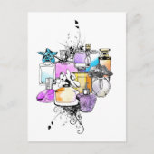 Parfumes Art Briefkaart (Voorkant)