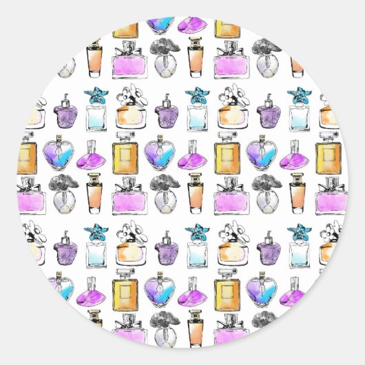 Parfumes Art Ronde Sticker (Voorkant)