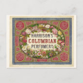 parfumetiket briefkaart (Voorkant)