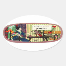  parfumetiket - Franse dame