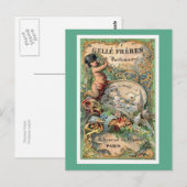  parfumetiket in Parijs Briefkaart (Voorkant / Achterkant)