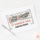  parfumetiket in Parijs Rechthoekige Sticker (Envelop)