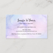 Parfumfles Etherische olie Aromatherapie Visitekaartje (Achterkant)