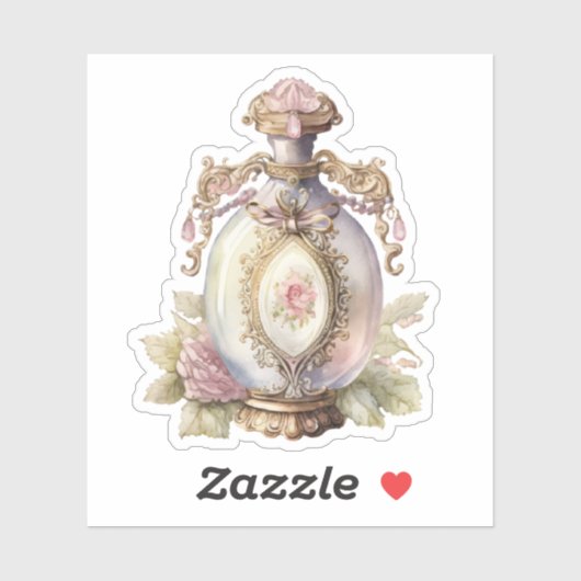  parfumfles sticker (Vel)