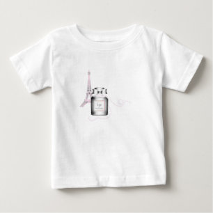 Parfumflesje met Eiffeltoren en Touw Baby