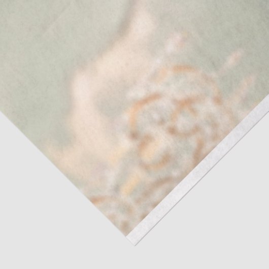  parfumflesje, vlinders en bloemen tissuepapier (Detail)