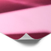 Parfumflessen, roze achtergrond, flatlay poster (Hoek)