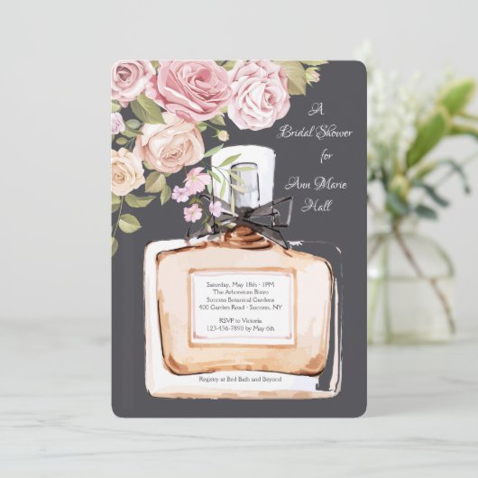 Parfumflessendouche Kaart (Staand voorkant)