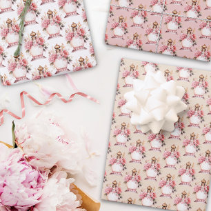  parfumflesverjaardag of elke gelegenheid inpakpapier vel