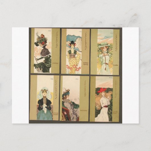 Parfums van Raphael Kirchner Briefkaart (Voorkant)