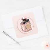 Parfumsticker Vierkante Sticker (Envelop)