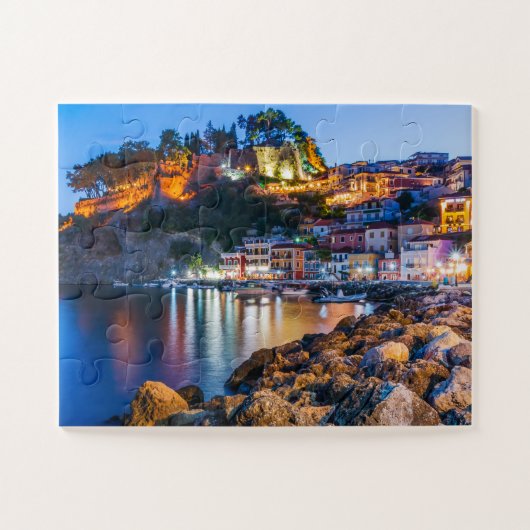 Parga, Griekenland. Legpuzzel (Horizontaal)