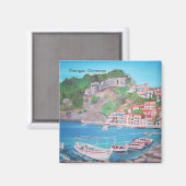 Parga, Griekenland - Magnet (Voorkant / Achterkant)