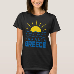 parga griekenland zon en Zee golven vrouwen T-shirt