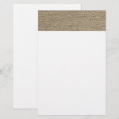 Parget Wall patroon Briefpapier (Voorkant / Achterkant)