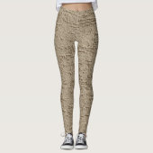 Parget Wall patroon Leggings (Voorkant)