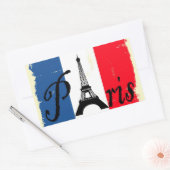 Pargunge Rechthoekige Sticker (Envelop)