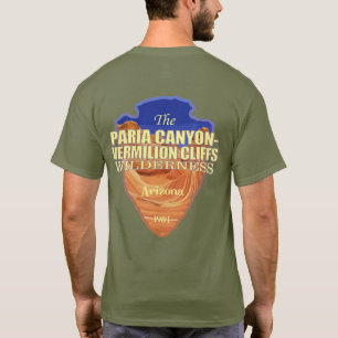 Paria Canyon - Vermilion Cliffs (pijlpunt) T-shirt