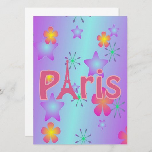 Parijs (Voorkant / Achterkant)