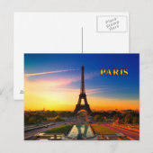 Parijs 017B Briefkaart (Voorkant / Achterkant)