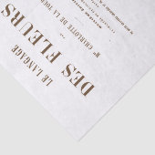  Parijs 1839 De taal van de bloemen Tissuepapier (Detail)