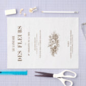 Parijs 1839 Tissue The Language of Flowers Tissuepapier (Craft)