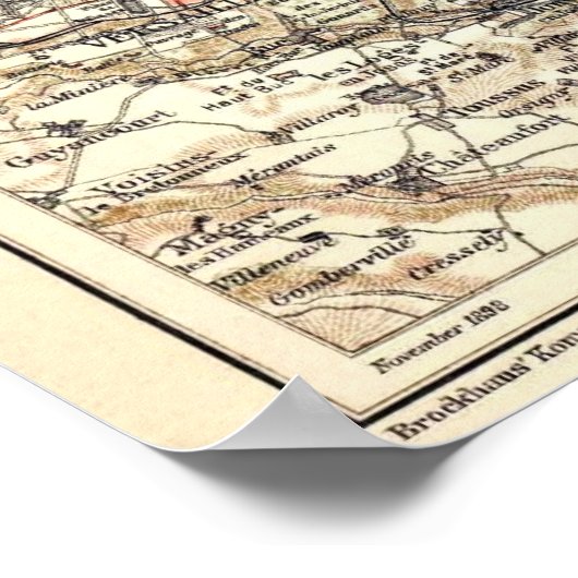 Parijs 1898 poster (Hoek)