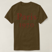 Parijs 1970 t-shirt (Design voorkant)