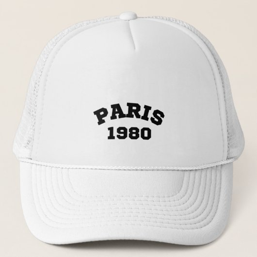 Parijs 1980 trucker pet (Voorkant)