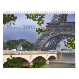 Parijs 2008 kalender