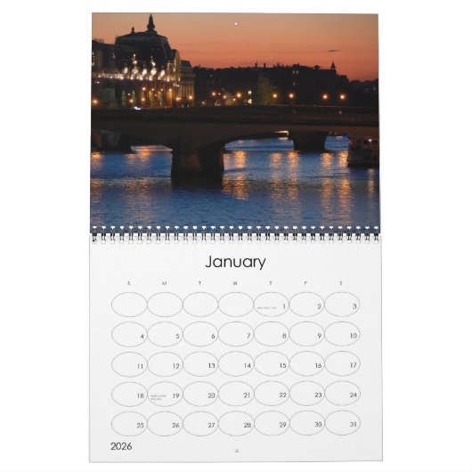 Parijs 2009 kalender (Jan 2026)