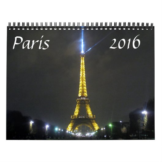parijs 2016 kalender (Hoes)