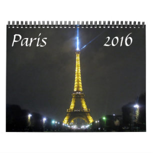 parijs 2016 kalender