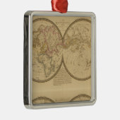 Parijs 2 metalen ornament (Rechts)